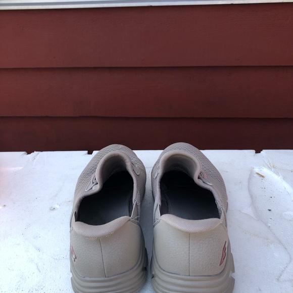 Skechers Slip Ins 117710W Women's Gray Pink Slip On Sneakers Size 8.5 - Picture 7 of 15